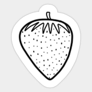 strawberry Sticker